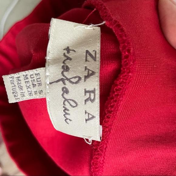 Peplum red skirt size Small - Picture 4 of 5